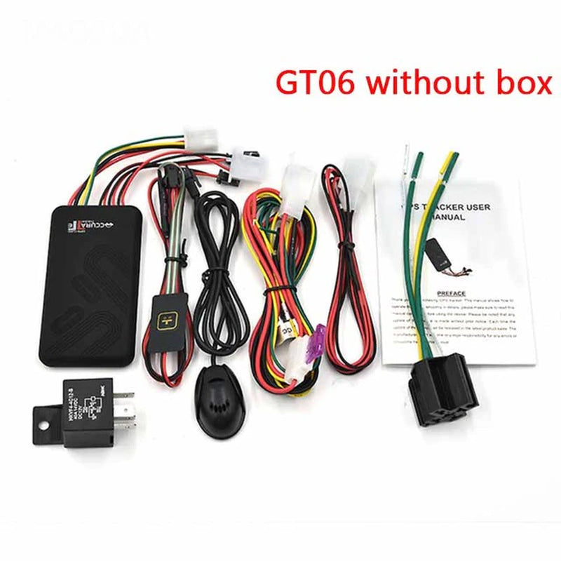 Mini GT06 Car GPS Tracker SMS GSM GPRS Vehicle Online Tracking System Monitor Remote Control Alarm for Google Map Gps Locator